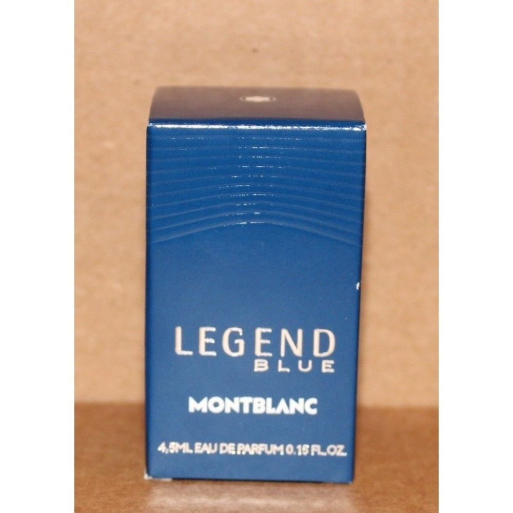 Montblanc Legend Blue Eau de Parfum 4.5ml 0.15oz Mini Travel Splash New in Box